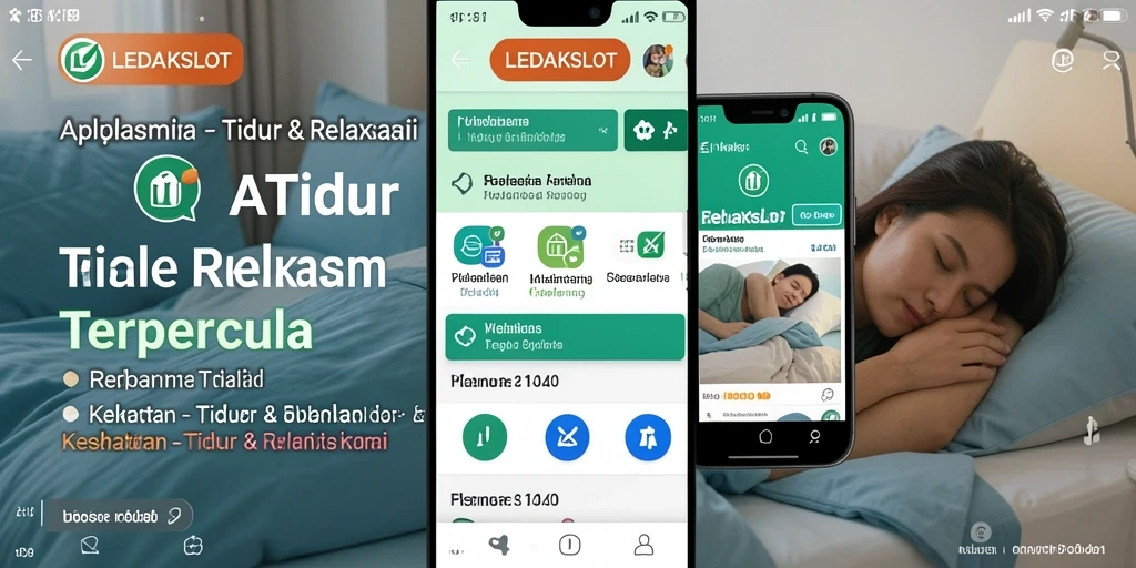 Antarmuka aplikasi LEDAKSLOT yang sederhana dan menenangkan.