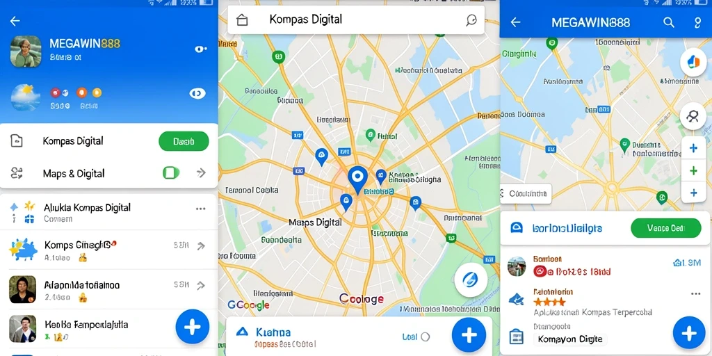 Antarmuka MEGAWIN888 yang intuitif dan fungsional untuk navigasi.
